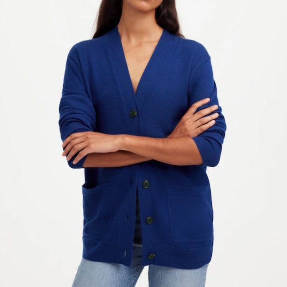 Madewell merino wool boyfriend cardigan - Picture 4 of 8